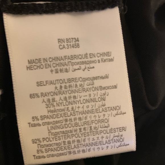 BCBGMaxazria Gladys Color Block Sheath Dress M - Picture 4 of 4